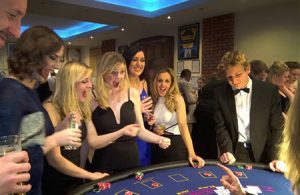 blackjack table hire somerset