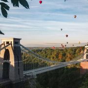 Bristol and Somerset fun casino hire, image of the annual balloon fiesta